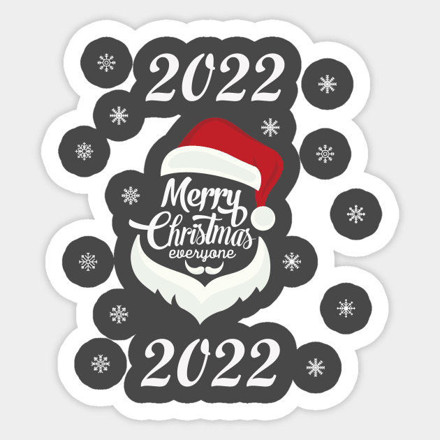 merry christmas Sticker by SOgratefullART